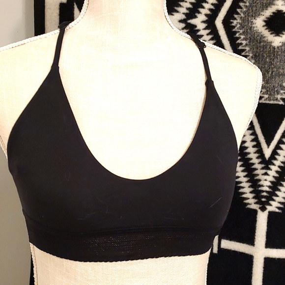 lululemon athletica Other - 💣NWT Lululemon Brand Ladie's/Teen's Black Racerback Ever Essentials Bralet, M
